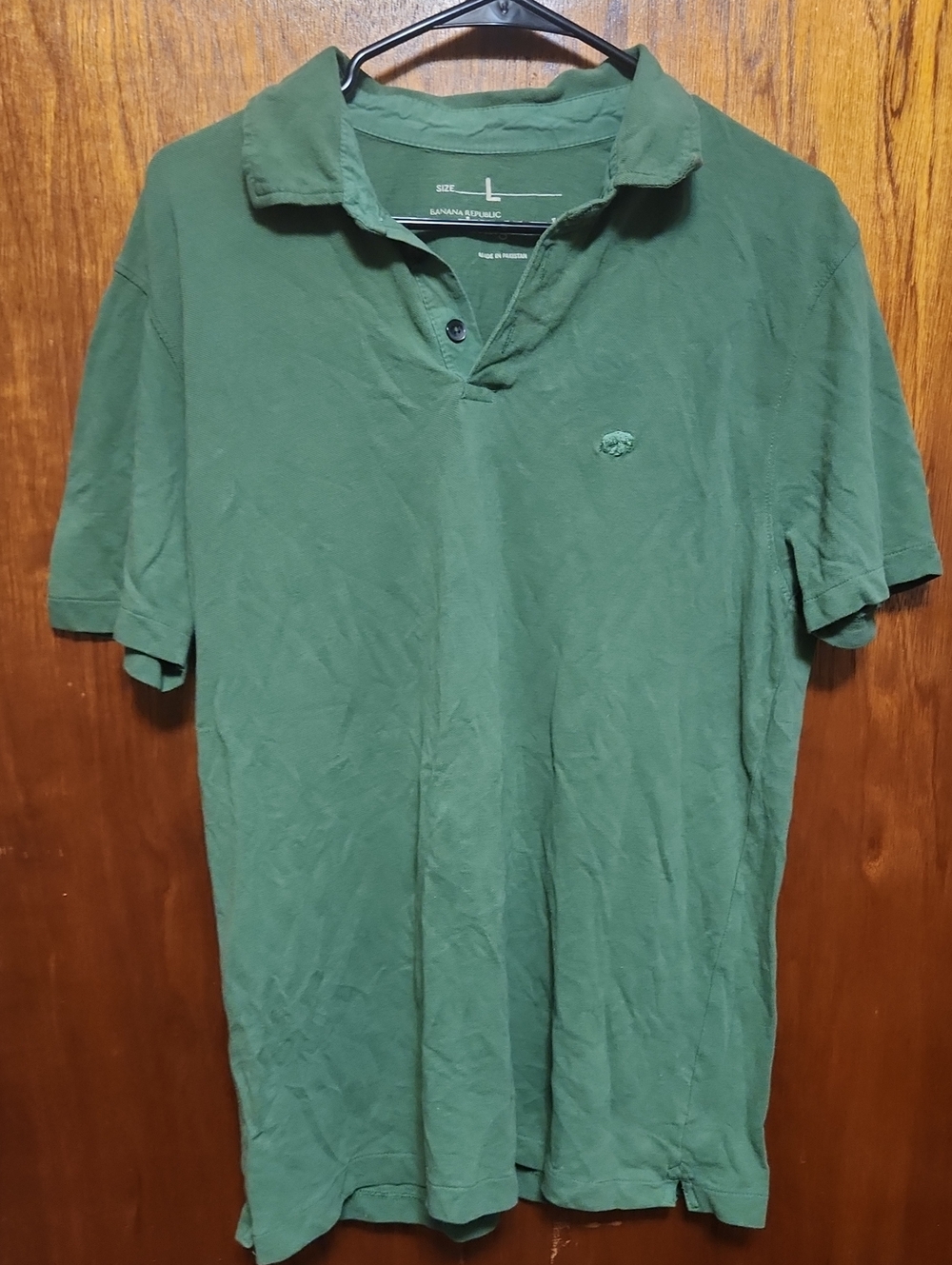 Vintage Wash Short Sleeve Polo Shirt